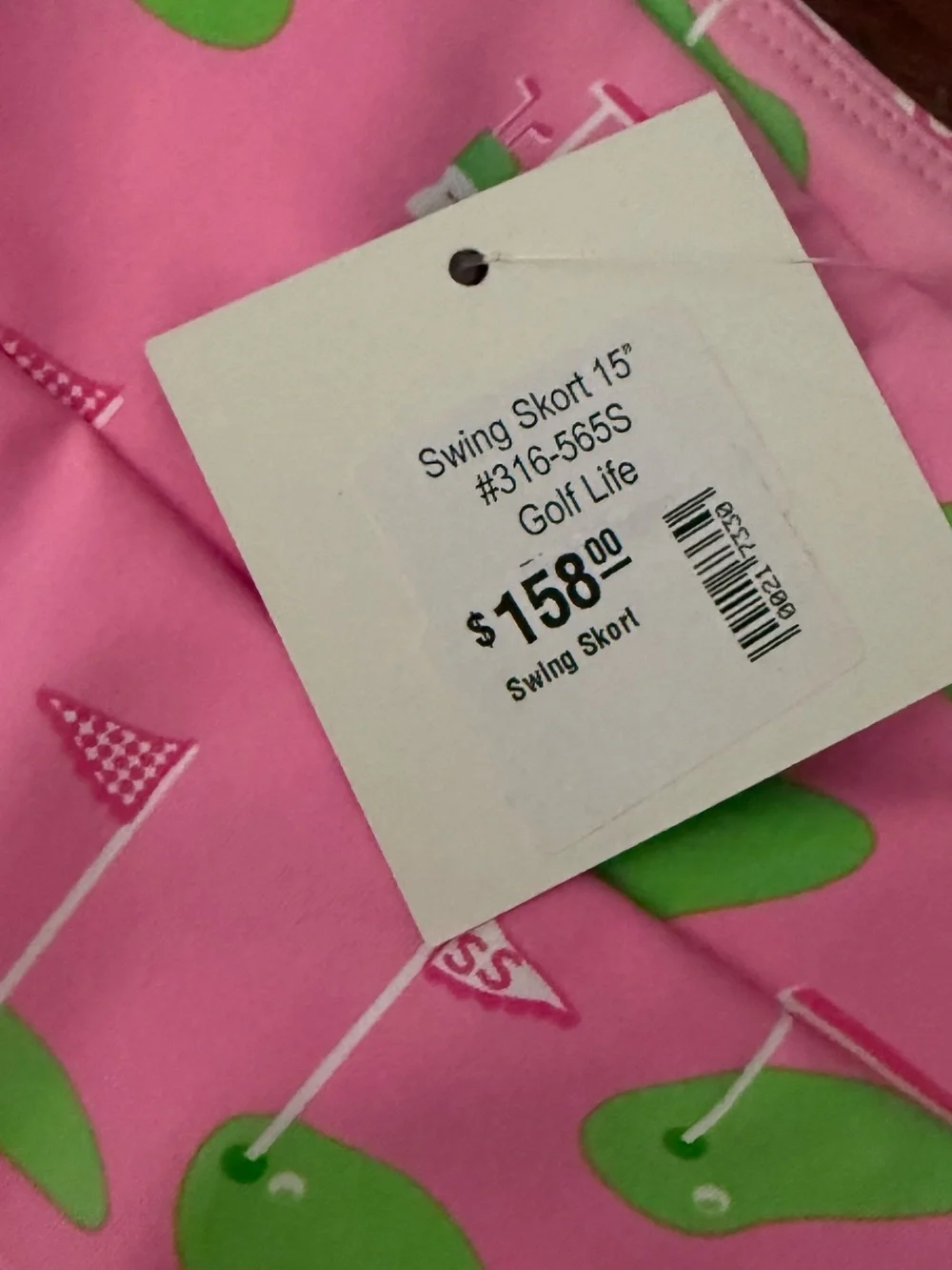 Sailor Sailor Pink Golf Life swing skort NEW